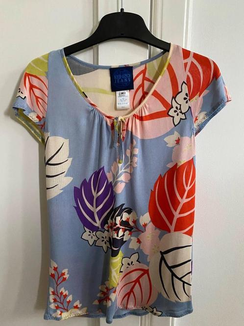 origineel Kenzo 100% zijden top NIEUWstaat M=S, Kleding | Dames, T-shirts, Zo goed als nieuw, Maat 36 (S), Korte mouw, Ophalen