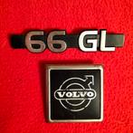 Volvo 66 GL emblemen, vintage., Auto diversen, Ophalen of Verzenden