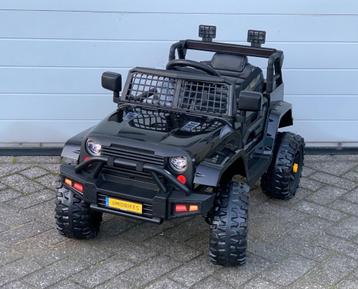 JEEP Mountain King 12v Zwart FM radio, leder, Rubberbanden beschikbaar voor biedingen