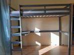 Mooie houten hoogslaper met bureau Leen Bakker, Ophalen, Gebruikt, Eenpersoons, 160 tot 180 cm