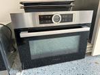Mooie actuele Bosch serie 8 compacte oven met magnetron, Oven, Zo goed als nieuw, Inbouw, 45 tot 60 cm