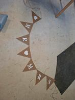 Mrs Slinger - Jute Bruiloft Decoratie, Ophalen of Verzenden, Zo goed als nieuw