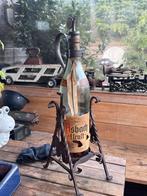 Oude Asbach Uralt Fles met Standaard, Antiek en Kunst, Ophalen