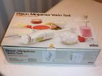 Braun staafmixer set, Witgoed en Apparatuur, Keukenmixers, Minder dan 1 liter, Ophalen of Verzenden, Gebruikt, 3 snelheden of meer