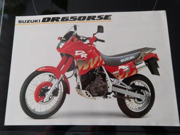 Folder Suzuki DR650 RSE 1991 beschikbaar voor biedingen