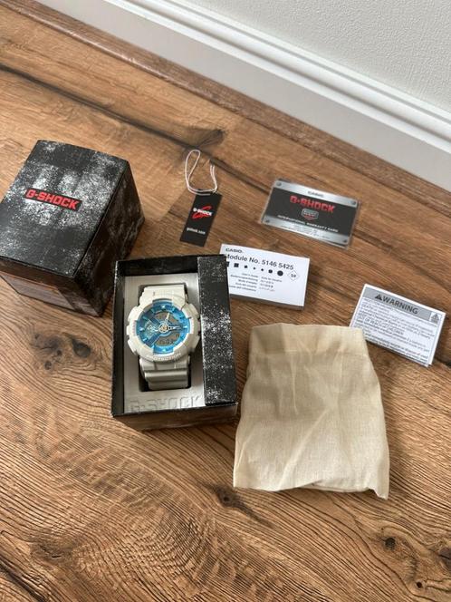 Casio G Shock GA110AS-5A, Sieraden, Tassen en Uiterlijk, Horloges | Heren, Zo goed als nieuw, Polshorloge, Casio, Kunststof, Kunststof