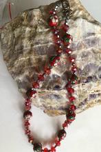 Cloissonnee, Sieraden, Tassen en Uiterlijk, Kettingen, Ophalen of Verzenden, Zo goed als nieuw, Rood, Overige materialen