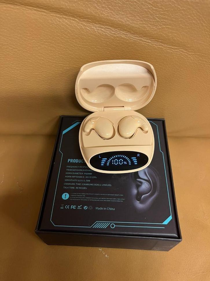 Nieuw Ultradunne en lichtgewicht draadloze hoofdtelefoon, Computers en Software, Headsets, Nieuw, In-ear, Draadloos, Ophalen of Verzenden