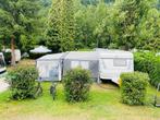 Hobby Exclusive 560 KMFE model 2000 stapelbed, Caravans en Kamperen, Rondzit, Hobby, Particulier, Luifel