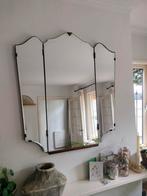 Brocante antieke spiegel (uitklapbaar), Antiek en Kunst, Antiek | Spiegels, Ophalen, Rechthoekig, 50 tot 100 cm, 100 tot 150 cm