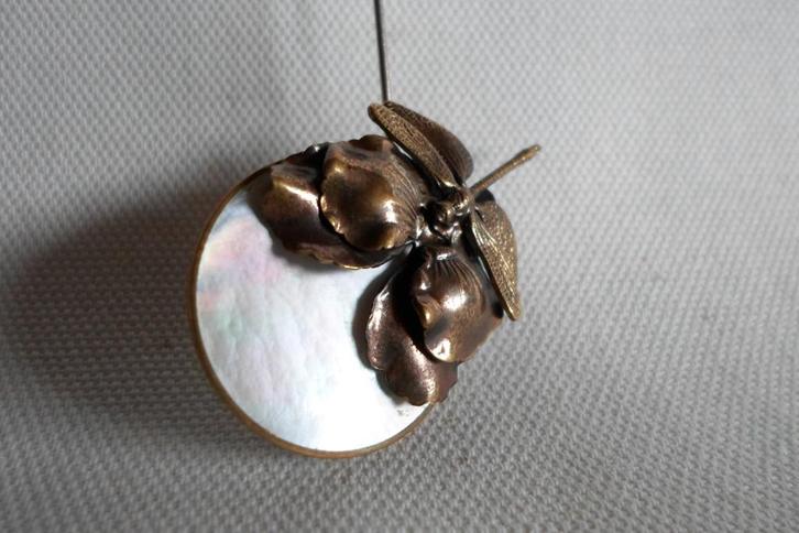 Ermani Bulatti Pin, Sieraden, Tassen en Uiterlijk, Antieke sieraden, Overige typen, Overige materialen, Ophalen of Verzenden