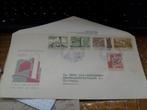 No7864 E21 gelopen Tilburg open klep Zoekt u jaargangen 1965, Postzegels en Munten, Postzegels | Eerstedagenveloppen, Nederland