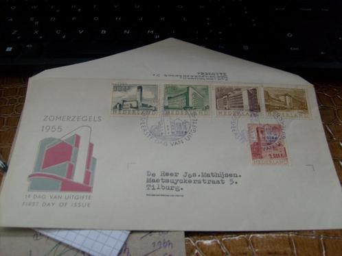 No7864 E21 gelopen Tilburg open klep Zoekt u jaargangen 1965, Postzegels en Munten, Postzegels | Eerstedagenveloppen, Beschreven