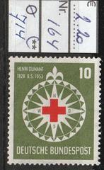 Bund Dunant Michel 164 Nr.714p, Postzegels en Munten, Verzenden, BRD, Postfris