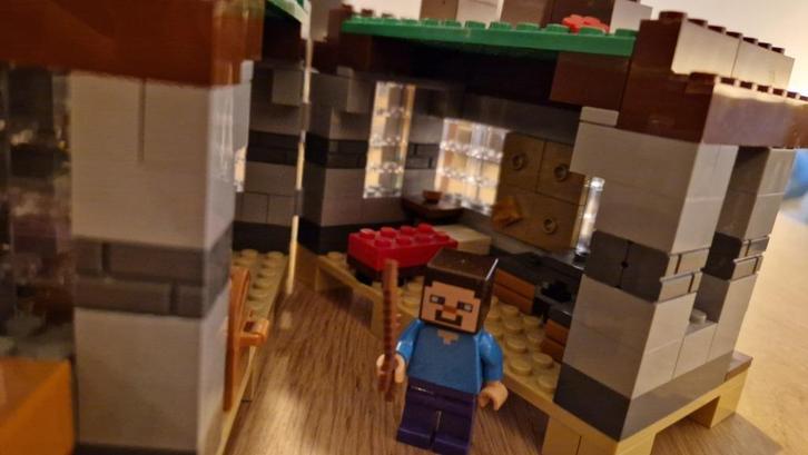 LEGO Minecraft De Eerste Nacht 21115, Kinderen en Baby's, Speelgoed | Duplo en Lego, Gebruikt, Lego, Complete set, Ophalen of Verzenden