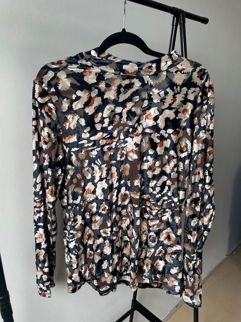 Norah top maat 42, Kleding | Dames, Blouses en Tunieken, Zo goed als nieuw, Maat 42/44 (L), Blauw, Verzenden