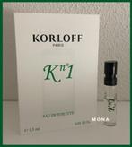 K No.1 parfum sample proefje tester monster, Sieraden, Tassen en Uiterlijk, Uiterlijk | Parfum, Verzenden, Nieuw