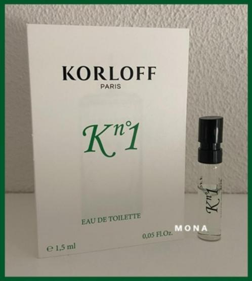K No.1 parfum sample proefje tester monster, Sieraden, Tassen en Uiterlijk, Uiterlijk | Parfum, Nieuw, Verzenden
