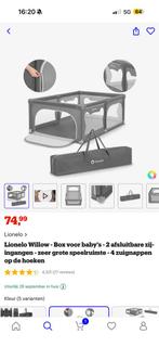 GRONDBOX VOOR BABY'S, Kinderen en Baby's, Ophalen, Zo goed als nieuw, Rechthoekig, Boxkleed