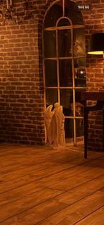 Mooi gipsen engelbeeld uit Belgische kerk, Antiek en Kunst, Ophalen of Verzenden