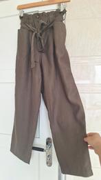 Leuk khaki zomer broek van Mango maat 34, Ophalen of Verzenden, Zo goed als nieuw, Maat 34 (XS) of kleiner, Lang