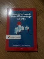 Vermogensmarkt en ondernemingswaarde 5de druk, Ophalen of Verzenden, Gelezen, Economie en Marketing, Noordhoff Uitgevers