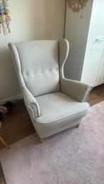 IKEA Strandmon Taupe, Huis en Inrichting, Fauteuils, Ophalen, Gebruikt