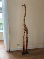 Houten giraffe, Antiek en Kunst, Kunst | Beelden en Houtsnijwerken, Ophalen
