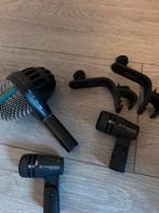 Microfoons - Sennheiser e604 & AKG D112, Muziek en Instrumenten, Microfoons, Ophalen, Gebruikt, Instrumentmicrofoon
