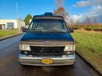 Ford Econoline 4.2 V8 Camper 1992 AUT gas & Benz 2 jaar APK, Auto's, Ford, 2534 kg, 4 stoelen, Zwart, 209 pk