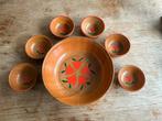 Amsterdamse school houten pindaset, Antiek en Kunst, Ophalen of Verzenden