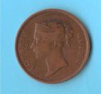 Strait Settlements 1 Cent 1845 - East India Company Victoria, Ophalen of Verzenden, Zuid-Azië, Losse munt