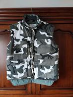 CAMOUFLAGE BODYWARMER, Kleding | Heren, Bodywarmers, Ophalen of Verzenden, Zo goed als nieuw, Grijs