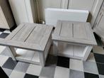 Bijzettafeltjes salontafel, Huis en Inrichting, Tafels | Salontafels, Ophalen, Minder dan 50 cm, Gebruikt, Vierkant