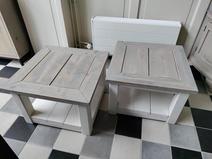 Bijzettafeltjes salontafel, Huis en Inrichting, Tafels | Salontafels, Gebruikt, Minder dan 50 cm, Minder dan 50 cm, Minder dan 50 cm