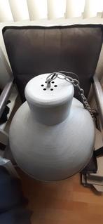 Grote industriële hanglampen (2 stuks), Huis en Inrichting, Ophalen, Gebruikt, Metaal, Minder dan 50 cm