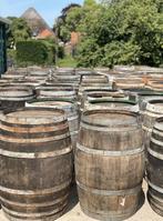 Regenton, 225 liter whiskeyvat,, houten vaten vat zware, Tuin en Terras, Regentonnen, 150 liter of meer, Zo goed als nieuw, Hout
