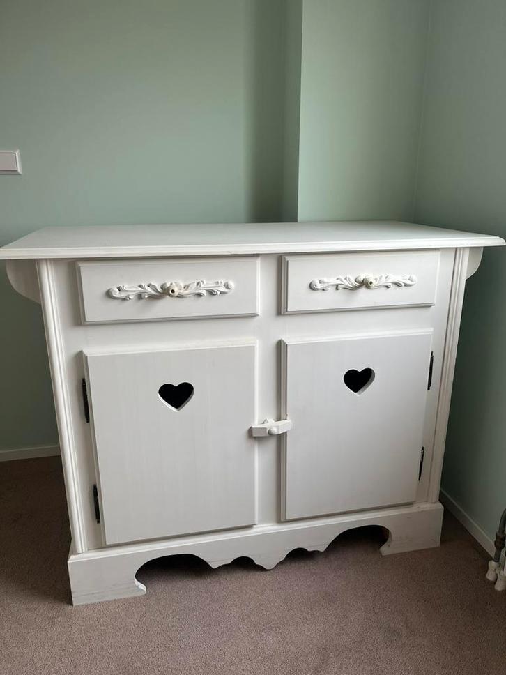 Opsetims commode met aankleedplank, Kinderen en Baby's, Kinderkamer | Commodes en Kasten, Gebruikt, Commode, 90 tot 105 cm, 100 cm of meer