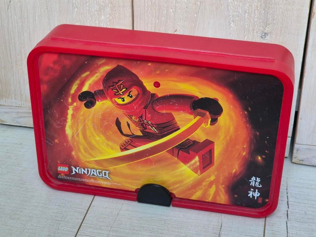 Rode Ninjago LEGO sorteerbox, 5+, Kinderen en Baby's, Speelgoed | Duplo en Lego, Zo goed als nieuw, Ophalen