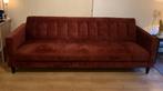 Bankstel + fauteuil (gratis), Huis en Inrichting, Banken | Bankstellen, Ophalen, Gebruikt, 75 tot 100 cm, Rechte bank