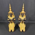 Set Thaise Tempelwachters 47cm hoog, Antiek en Kunst, Ophalen of Verzenden