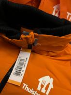 Thuisbezorgd jas XL, Kleding | Heren, Jassen | Winter, Ophalen of Verzenden, Nieuw, Maat 56/58 (XL), Oranje