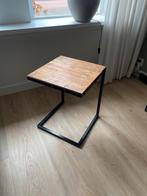 Bijzettafel, Huis en Inrichting, 45 tot 60 cm, Minder dan 55 cm, Rond, Ophalen of Verzenden