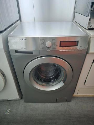 Ruime zilveren AEG Lavamat wasmachine! 8KG! Garantie!🚚✅️♻️ beschikbaar voor biedingen