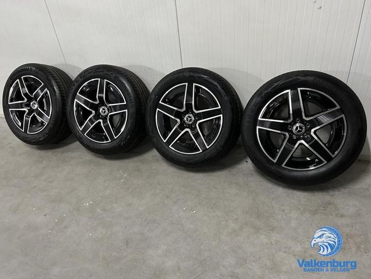 6-7mm! Originele Mercedes GLC W254 19 inch zwarte AMG velgen, Auto-onderdelen, Banden en Velgen, Banden en Velgen, Zomerbanden