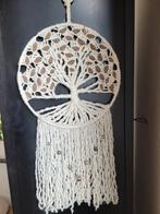Macrame wandhanger tree of life, levensboom, Ophalen of Verzenden, Gebruikt