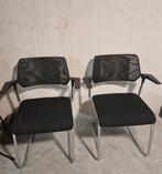 2 Interstuhl bureaustoelen, Ophalen, Gebruikt, Zwart, Bureaustoel