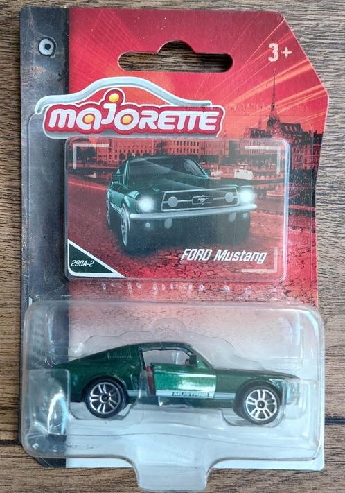 Majorette Ford Mustang 1/64, Hobby en Vrije tijd, Modelauto's | Overige schalen, Nieuw, Auto, Ophalen of Verzenden
