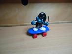 smurfen smurf 1 op skatebord zeldzaam, Ophalen of Verzenden, Zo goed als nieuw, Verschillende Smurfen, Poppetje, Figuurtje of Knuffel