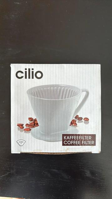 Cilio kaffefilter 105162 beschikbaar voor biedingen